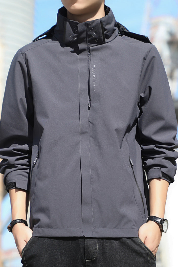Women's Softshell Outdoor Jacket with removable hood, windproof membrane and breathable mesh lining Mune Fashion