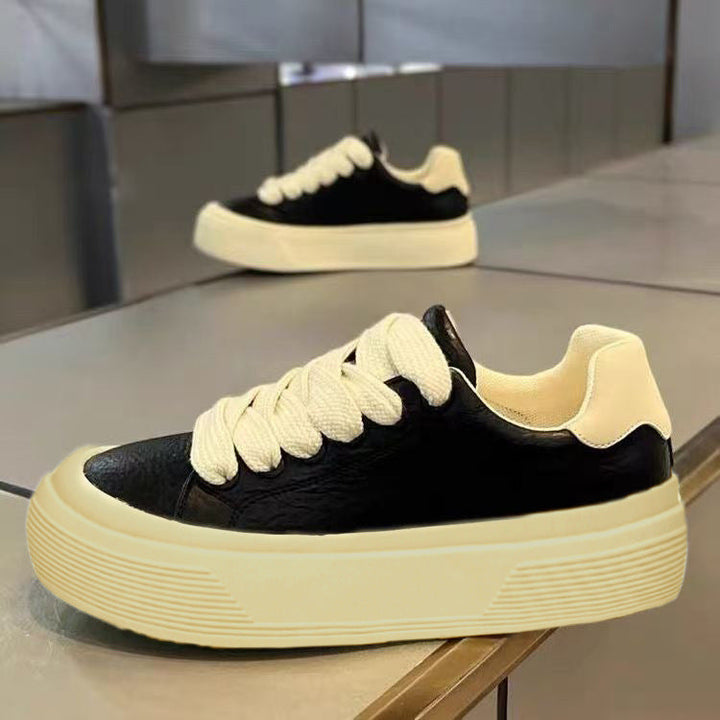 Women's Trendy Sneakers with Reinforced Heel Area and Non-Slip Sole Mune Fashion