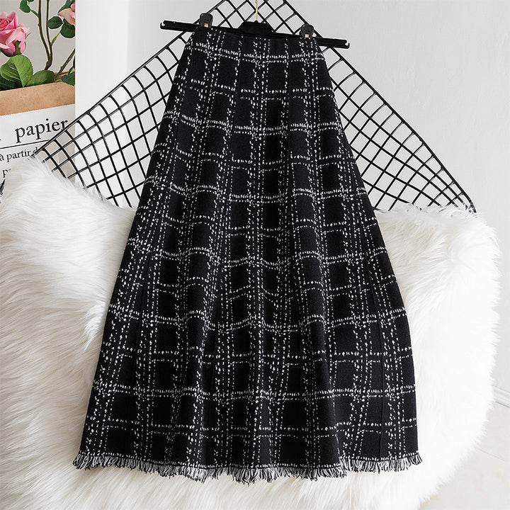 Ladies Long, padded A-line skirt Mune Fashion
