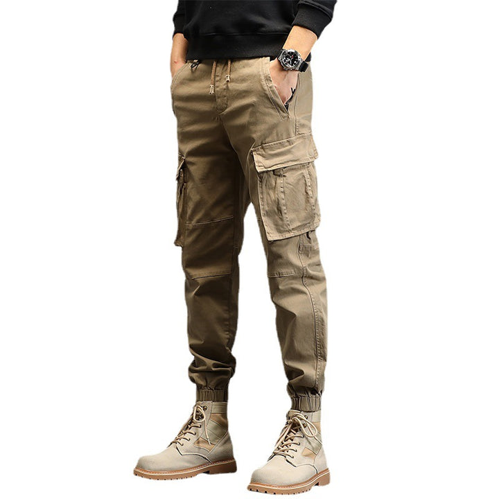 Men's Cargo Jogger Pants with multifunctional cargo pockets and elastic hem Mune Fashion