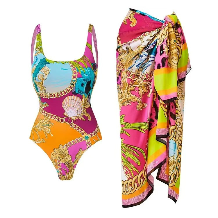 Women's swimsuit with matching beach towel Mune Fashion