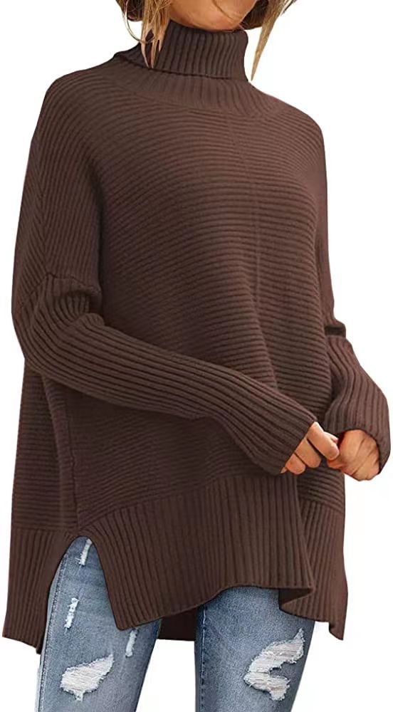 Women's Cozy Turtleneck Sweater Mune