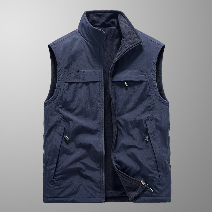 Men's Multifunctional Fleece Vest Mune Fashion