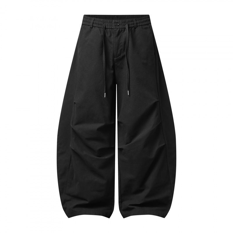 Unisex Oversize Balloon Pants with drawstring waistband and boxy silhouette Mune Fashion
