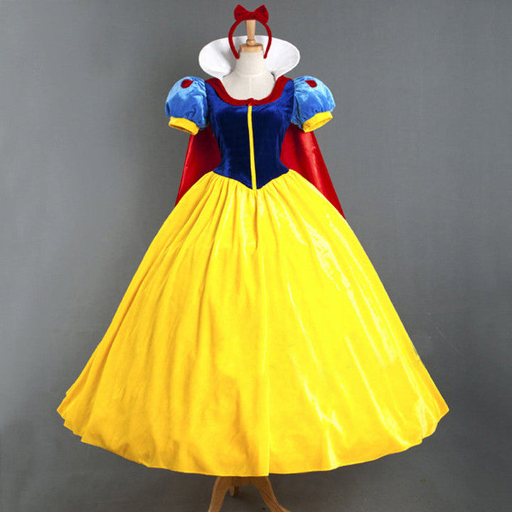 Girl Princess Costume with Tulle and Ruffle Details Mune Fashion