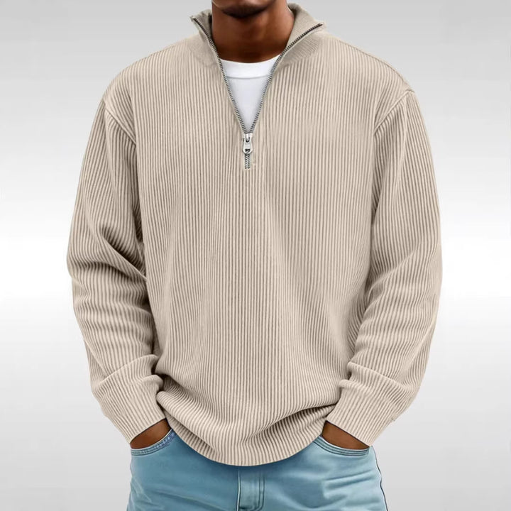 Men's Fashion Zip Sweater
