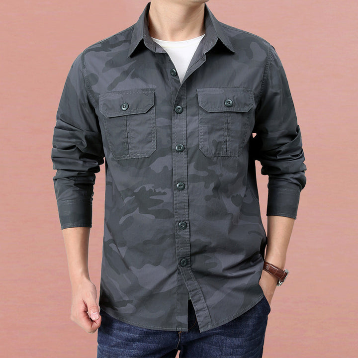 Men's Fashion Utility Shirt Mune Fashion