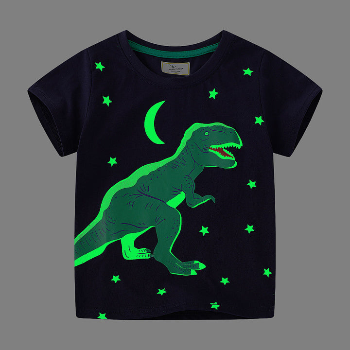 Boys T-shirt with creative dinosaur motif Mune Fashion 1784092377