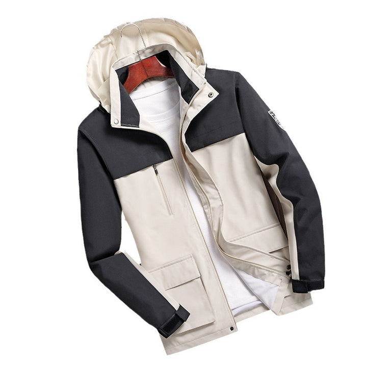 Men's Trendy Outdoor Jacket with Removable Hood Mune Fashion