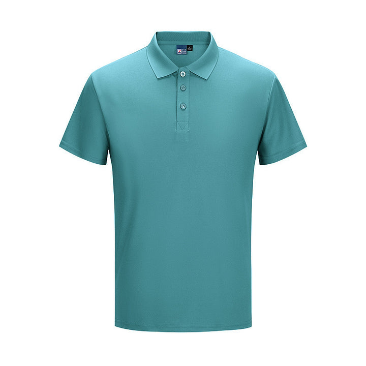 Men's easy-care short-sleeve polo made of cotton blend with piqué structure and three buttons Mune Fashion