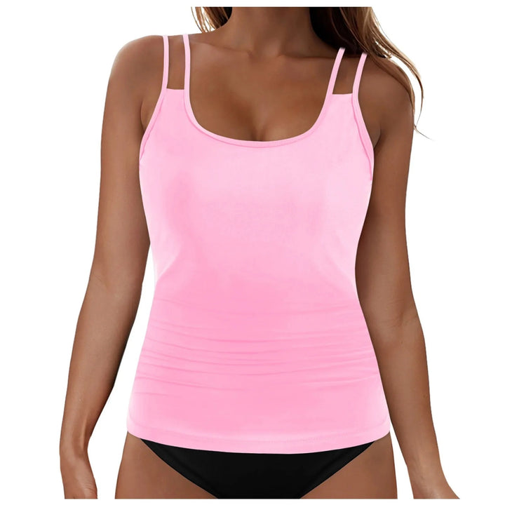 Ladies Tankini top with fashionable ruffle design Mune Fashion