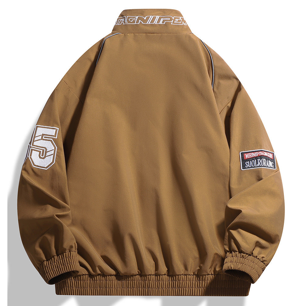 Men's leisure jacket with high collar Mune Fashion