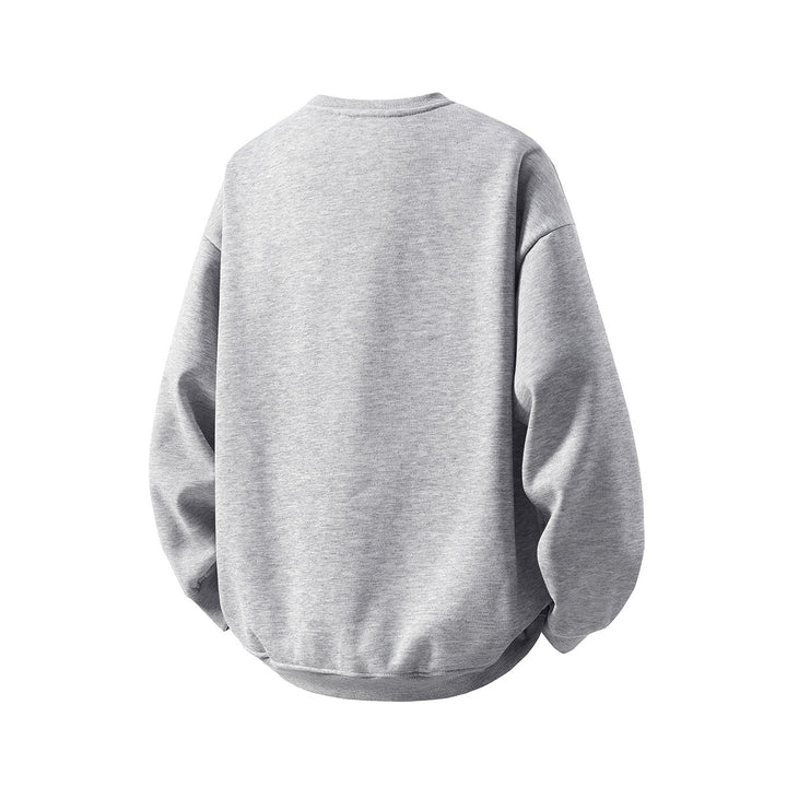 Unisex Oversized Round Neck Sweatshirt made of French Terry with dropped shoulder Mune Fashion
