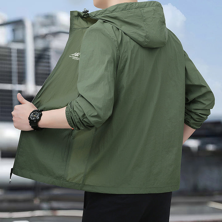 Men's Lightweight Windbreaker Mune Fashion