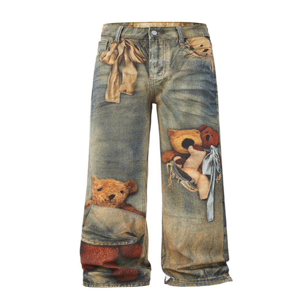 Women's Trendy Casual Jeans Mune Fashion