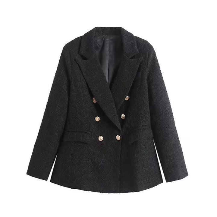 Women's Double-button Blazer Jacket