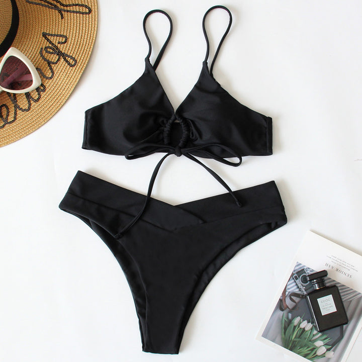 Women's Sportive Bikini Set with Adjustable Straps Mune Fashion