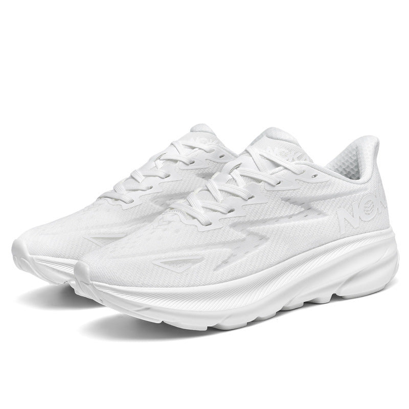 Unisex cushioned street running shoes with maximum EVA midsole and breathable knit upper Mune Fashion