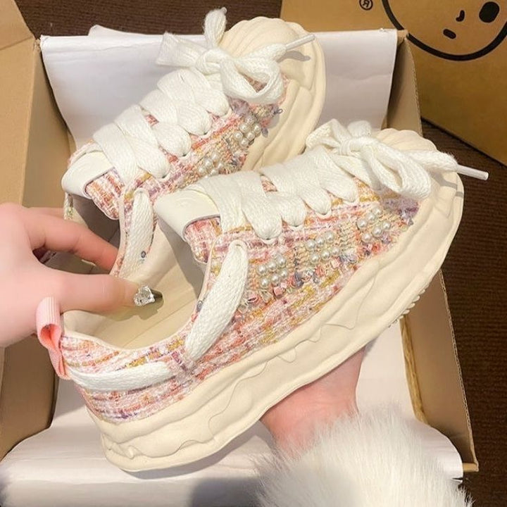 Women's Sneakers with Luxurious Details Mune Fashion