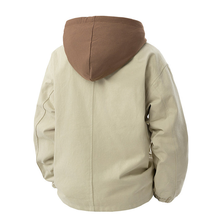 Men's Modern Utility Jacket with Removable Hood Mune Fashion