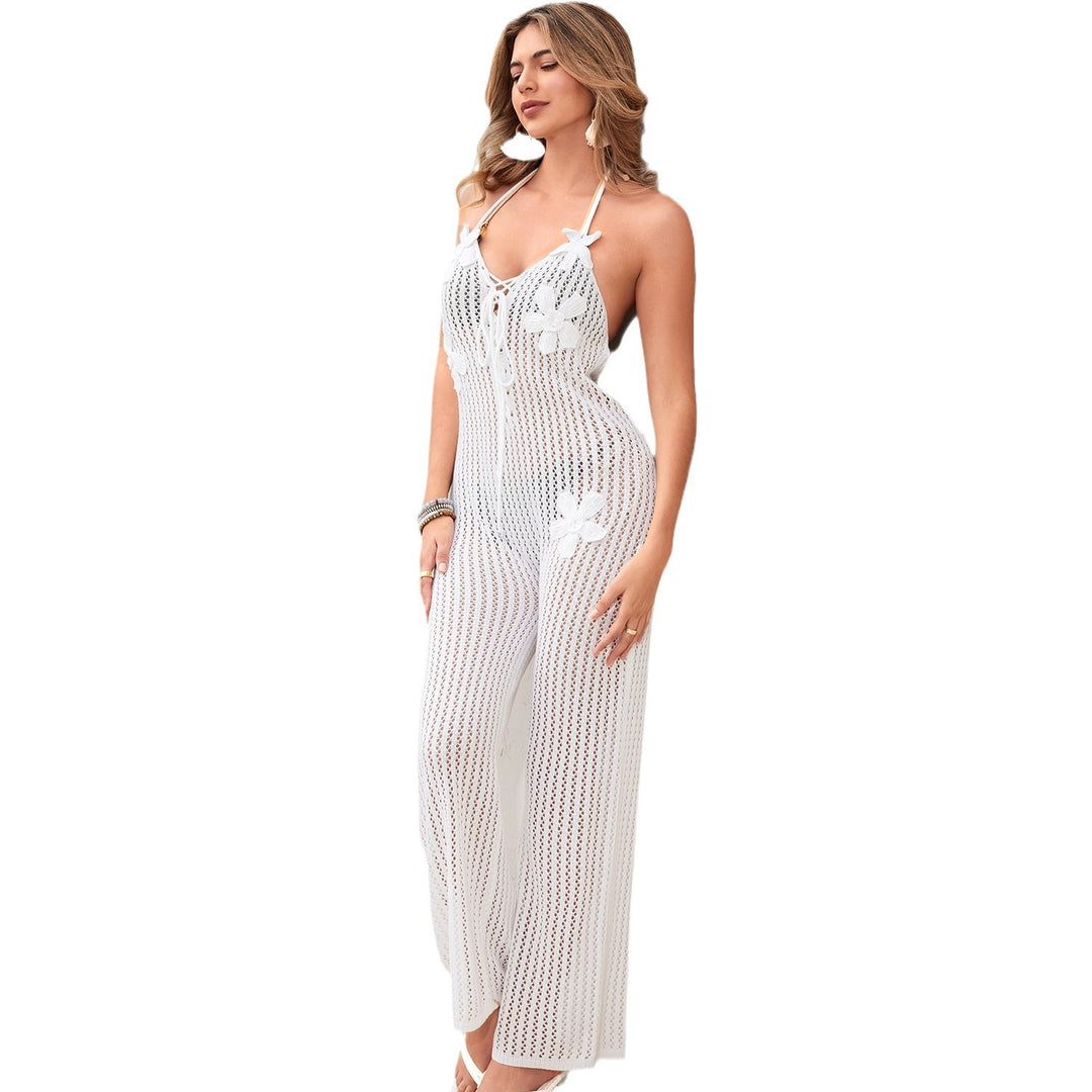 Women’s Crochet Beach Overall Mune Fashion