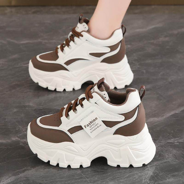 Women Sporty Chunky Sneakers with Innovative Cushioning Technology Mune Fashion
