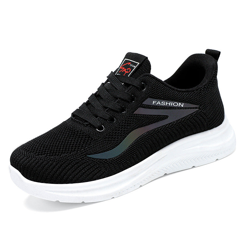 Women's nano ultra-lightweight knit fitness sneakers with seamless breathable mesh, shock-absorbing EVA honeycomb outsole, and reinforced toe cap Mune Fashion