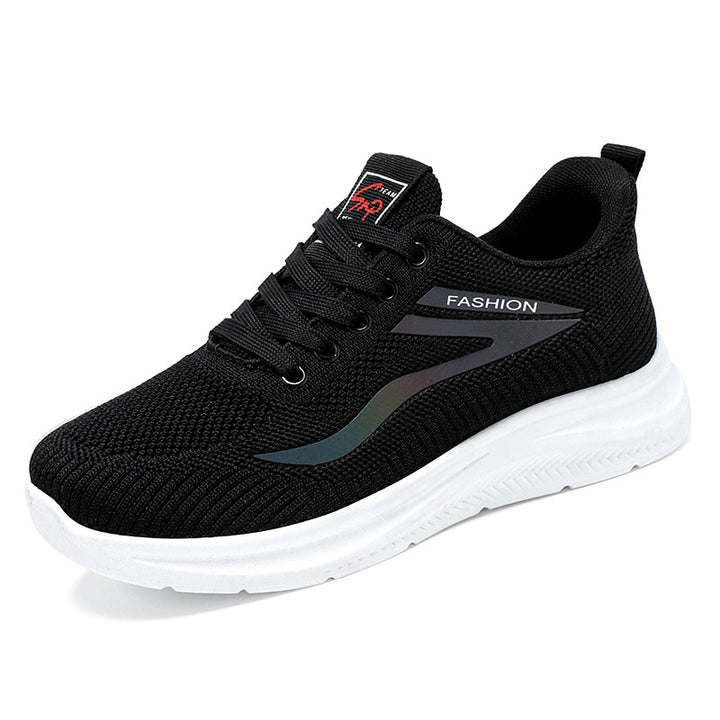 Women's nano ultra-lightweight knit fitness sneakers with seamless breathable mesh, shock-absorbing EVA honeycomb outsole, and reinforced toe cap Mune Fashion