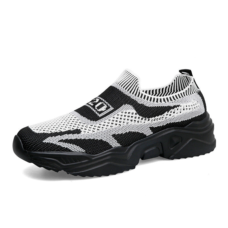 Women's seamless knit sneakers with sock-like entry and molded comfort sole Mune Fashion
