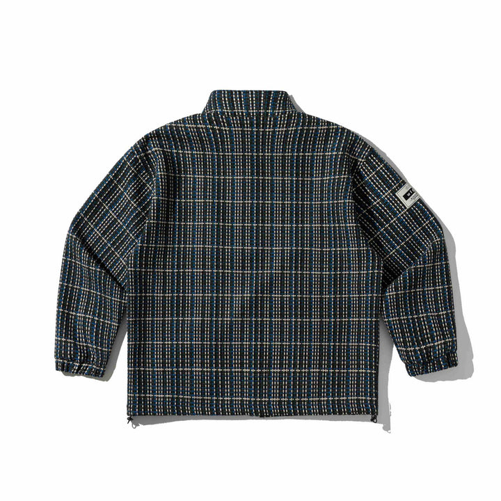 Unisex Castly tailored wool-look field jacket with high stand-up collar and zip pockets Mune Fashion