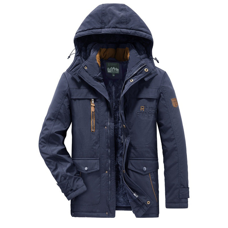 Men's Multifunctional Outdoor Jacket with Fleece Lining Mune Fashion