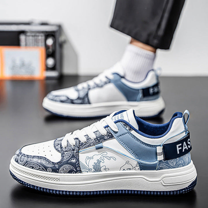 Women's Sneakers with Artistic Design and Soft Cushioning Mune Fashion