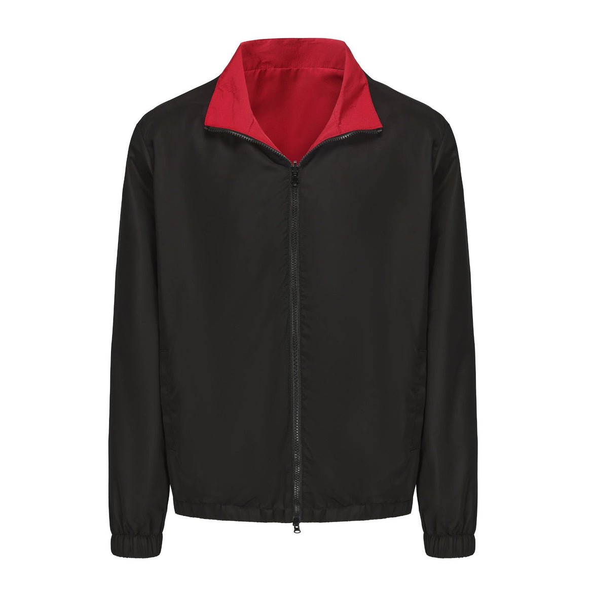 Men's Lightweight Bomber Jacket with Reversible Option and Two-Way Zipper Mune Fashion