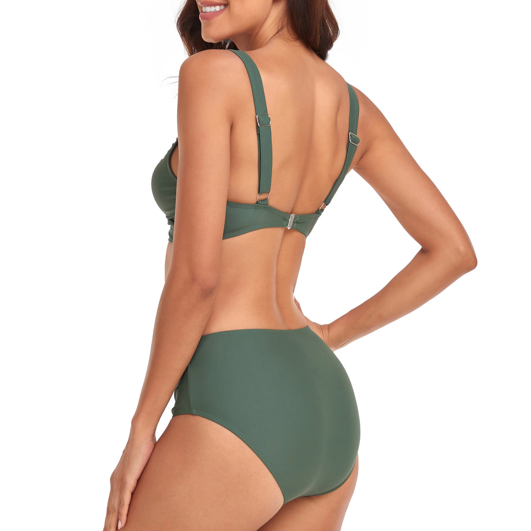 Women High-Waisted Bikini Set Mune Fashion