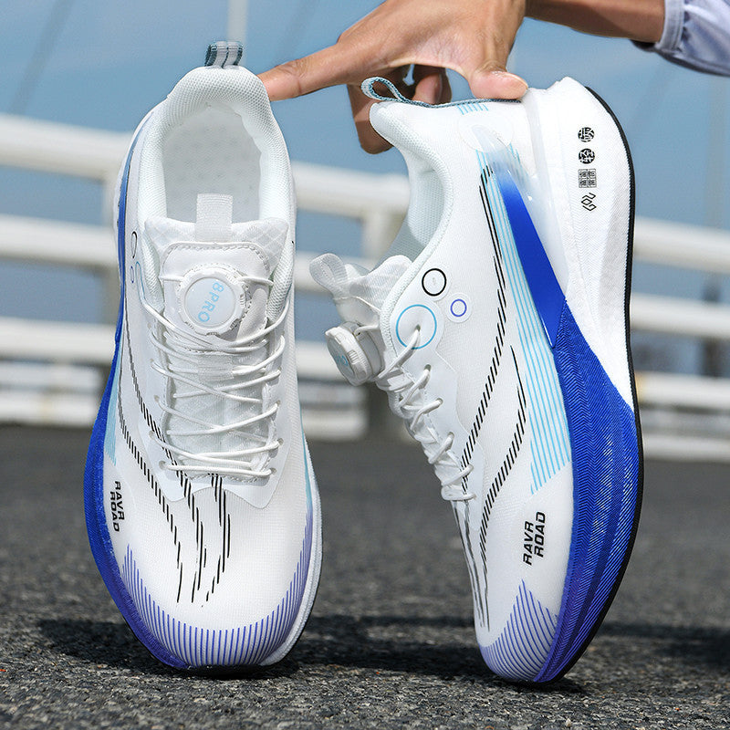 Unisex Performance Running Shoes with Twist Closure, Multi-layer Rebound Midsole and Stable TPU Heel Support Mune Fashion