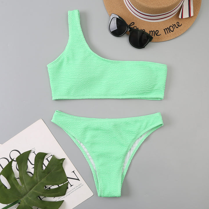 Women's asymmetric bikini set with structure Mune Fashion