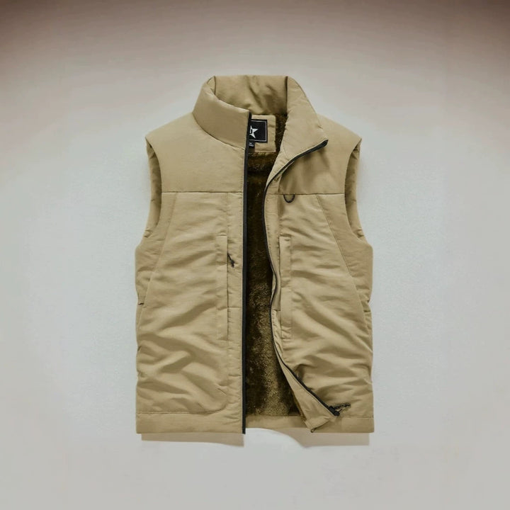 Men's High Quality and Warm Quilted Vest Mune Fashion