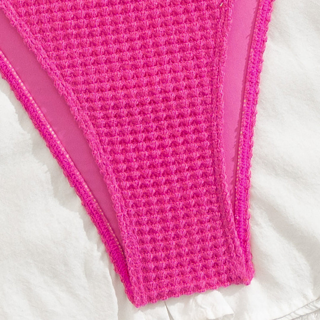 Women High-Waisted Bikini Mune Fashion