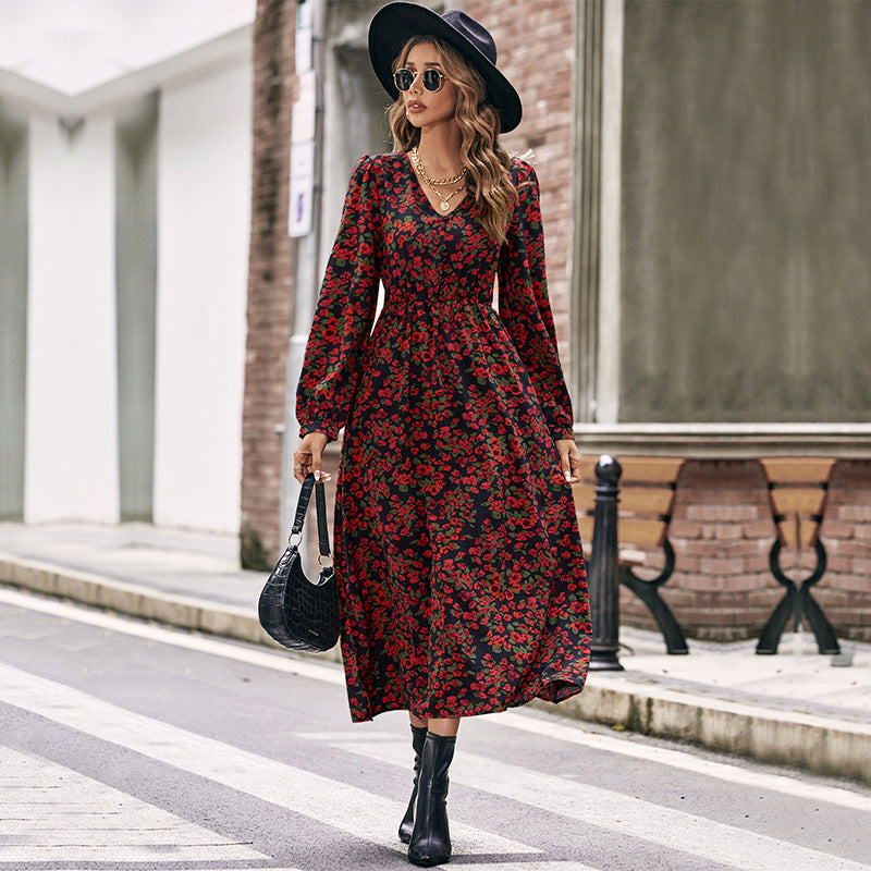 Women Floral Maxi Dress Mune Fashion