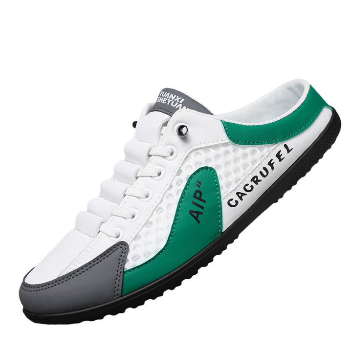 Men's Lightweight Slip-On Casual Sneakers with Breathable Mesh Design Mune Fashion