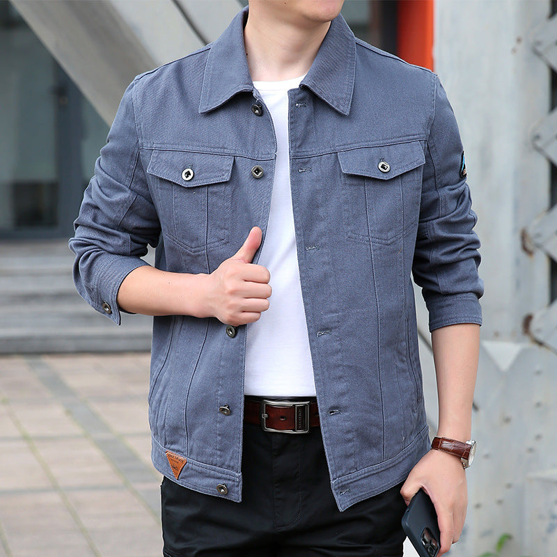 Men's Fashion Jean Jacket Mune Fashion