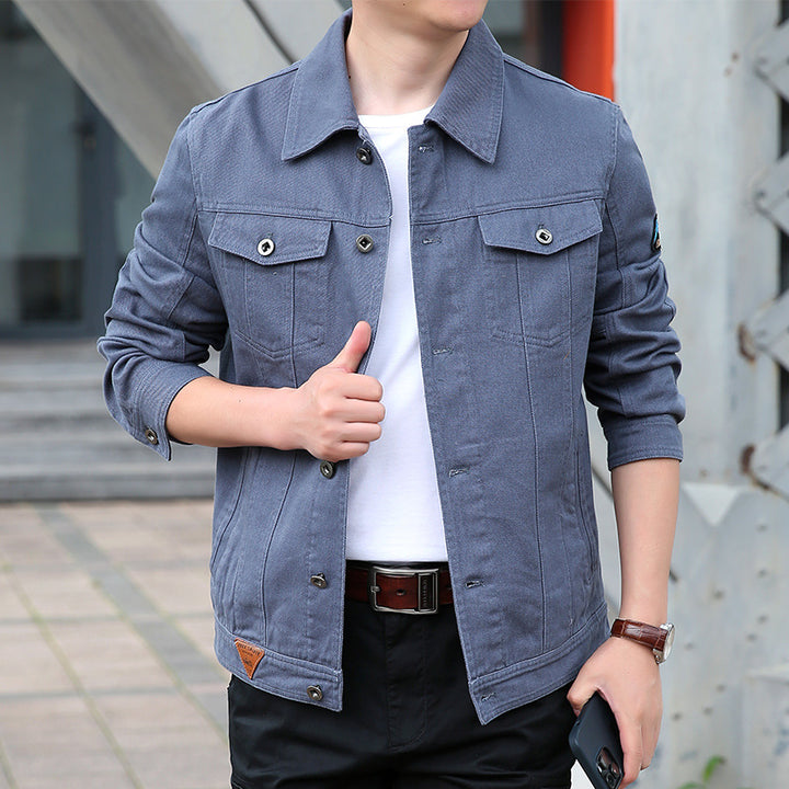 Men's Fashion Jean Jacket Mune Fashion