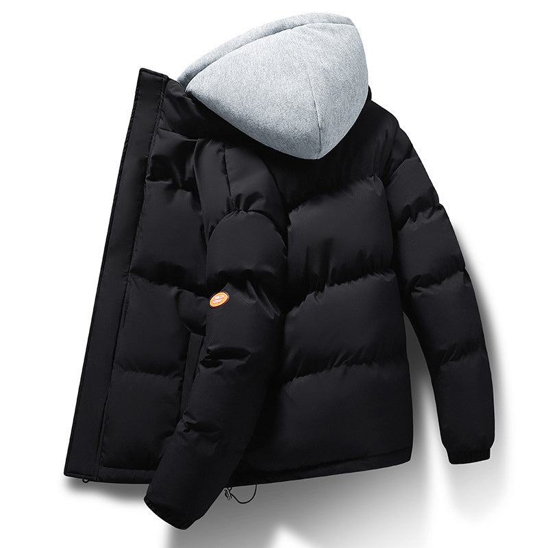 Men's Padded Hooded Jacket Mune Fashion