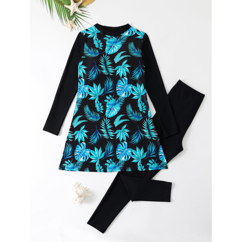 Women's swimsuit with floral design and sporty cut Mune Fashion
