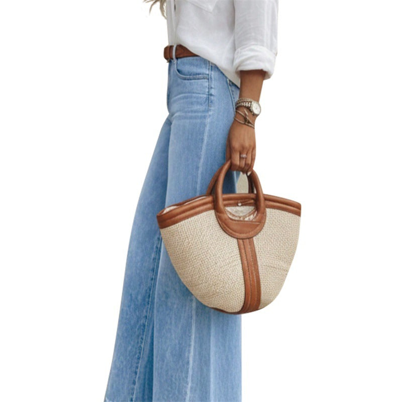 Women's High-Waisted Extra Wide Flare Jeans from Mune Fashion