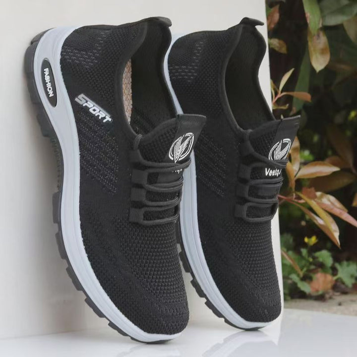 Women Sporty Sneakers with Elastic Upper and Non-Slip Sole Mune Fashion
