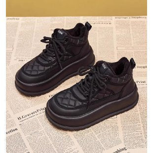 Women’s Stylish Platform Sneakers with Quilted Design Mune Fashion