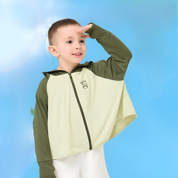 Boys breathable hoodie with UV protection Mune Fashion