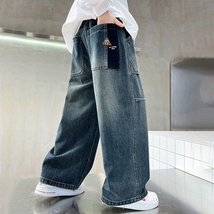 Unisex loose Utility Jeans with deep pockets Mune Fashion