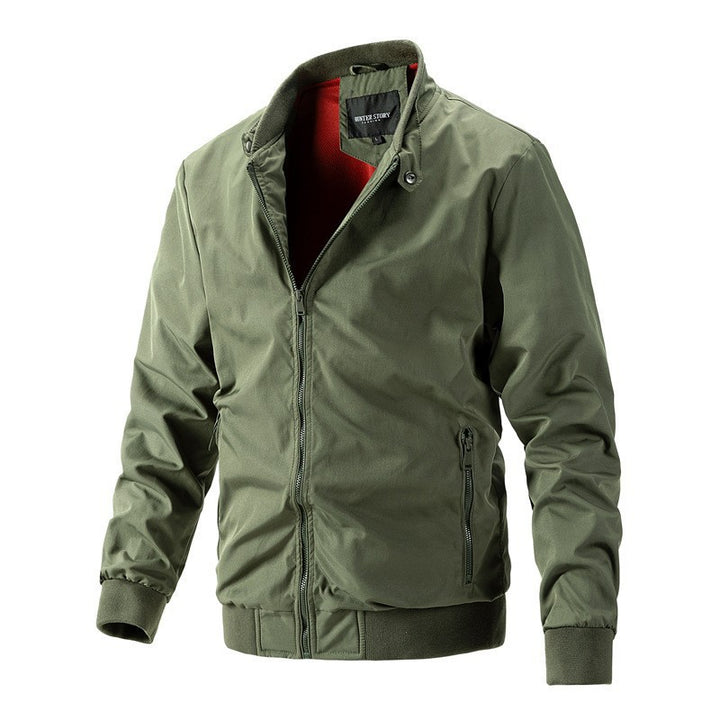 Men's Fashion Transitional Jacket with Functional Zipper Mune Fashion